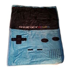 Nintendo Game Boy Color Plush Fleece Throw Blanket 48"x40"